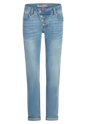 POCKET STRETCH - Straight leg jeans - soft stone