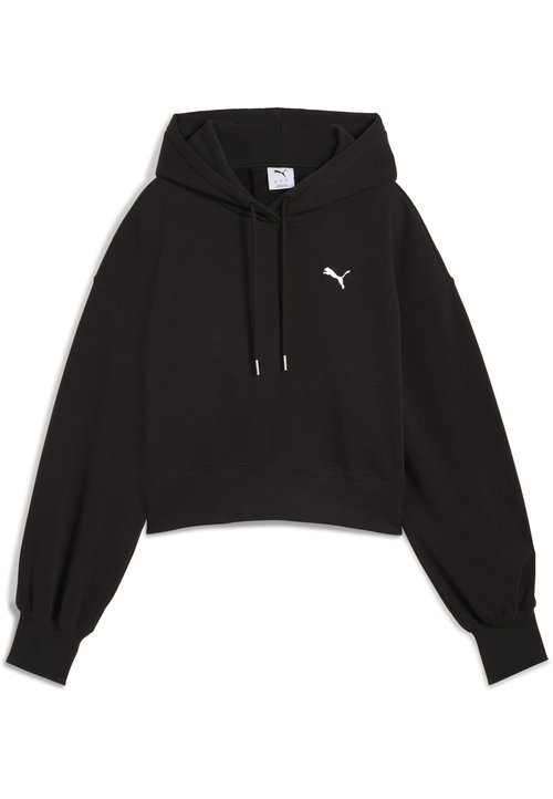 PUMA WARDROBE ESS RELAXED FIT - Hoodie - black — photo 7