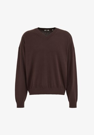 WE Fashion, Jumper - dark brown