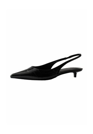 THE SET, KITTEN HEEL SLINGBACK SHOES - Pumps - black