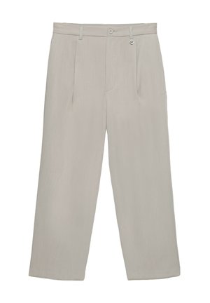 PULL&BEAR, TAILORED FIT DARTED - SMART TROUSERS - Pantalon classique - stone