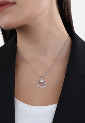 HERZ - Necklace - silberfarben