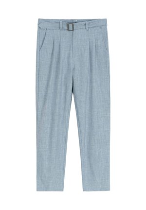 FRILIVIN, PANTALON UNI COUPE DROITE - Chino - bleu