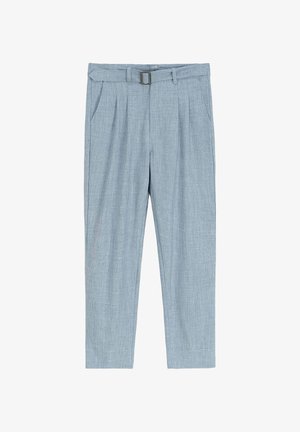 FRILIVIN, PANTALON UNI COUPE DROITE - Chino - bleu