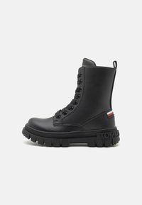 Tommy Hilfiger MICHIGAN UNISEX - Lace-up ankle boots - black