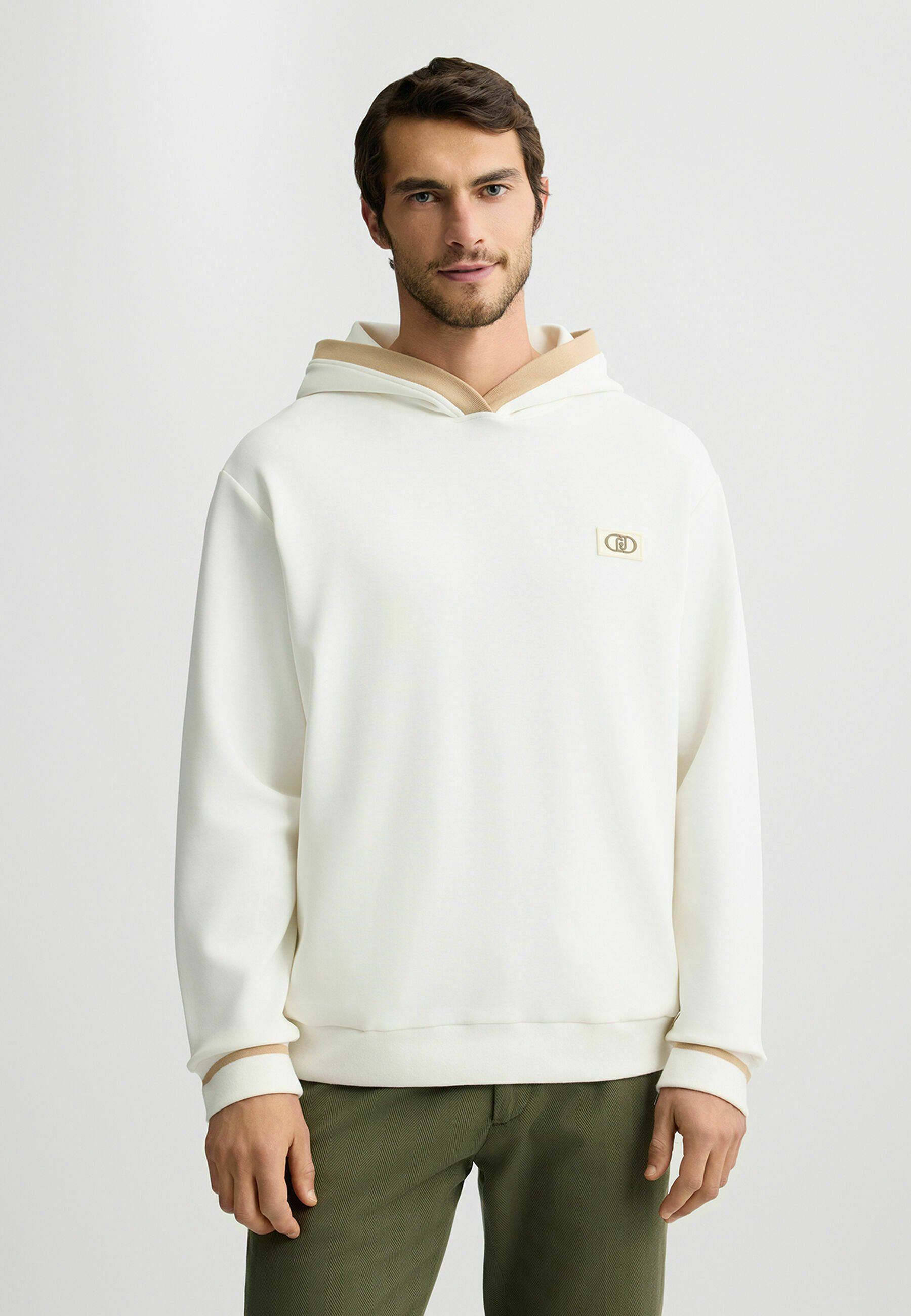 LIU JO Felpa con cappuccio beige