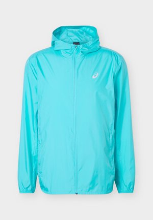 ASICS, CORE JACKET - Windbreakers - energy aqua