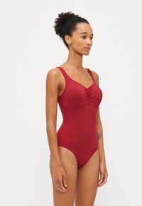 Speedo WOMENS SHAPING AQUANITE - Fato de banho - basque red