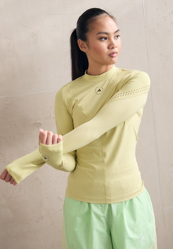 Long sleeved top - halo gold