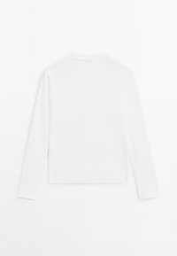 INTERLOCK LONG SLEEVE - Langarmshirt - white