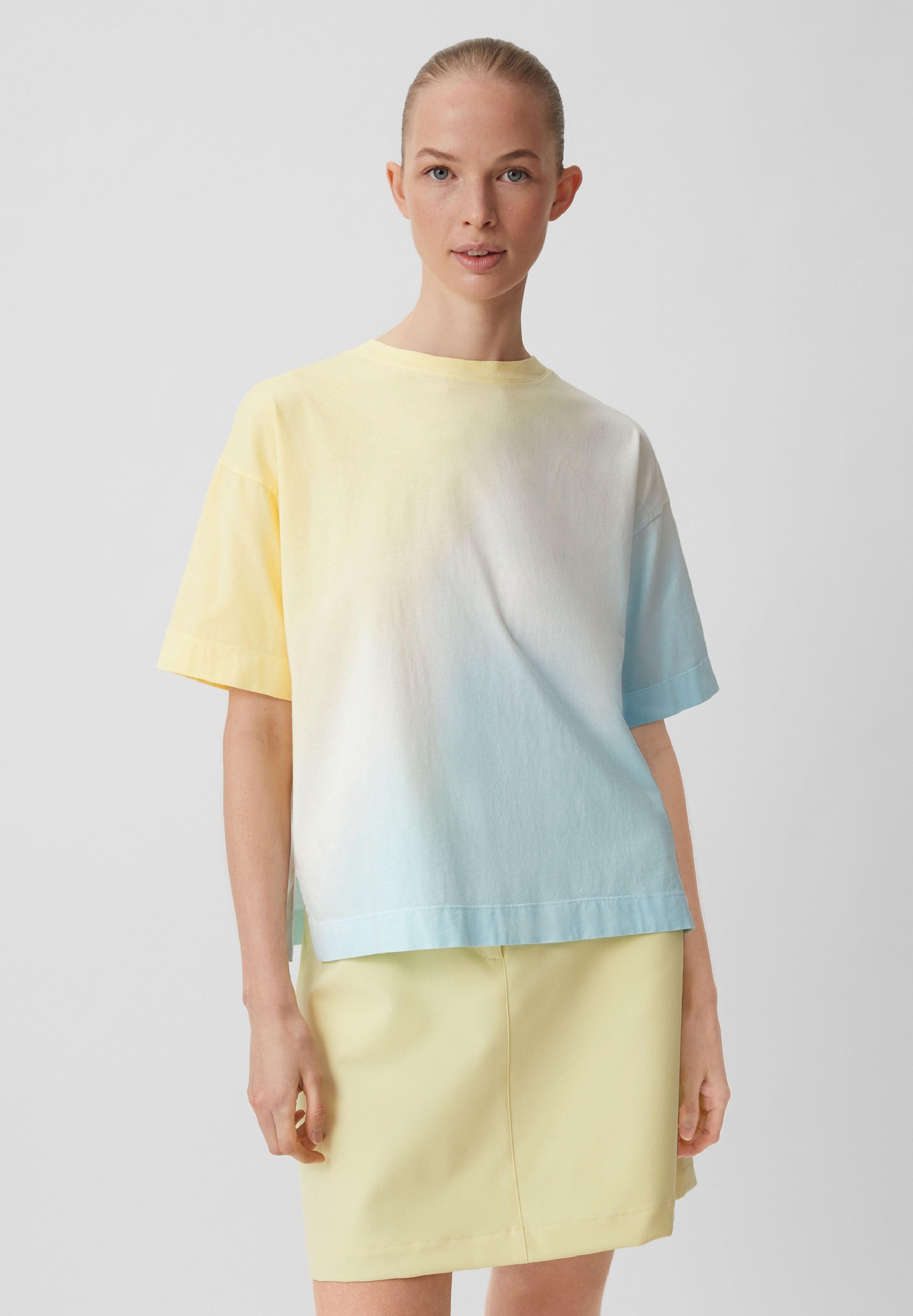 Mädchen Langarm T-Shirt Mit Ombre Farbverlauf – Weich, Bequem, Perfekt Für Schule & Alltag