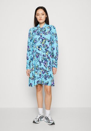 YAS YASTOPAZ SHIRT DRESS - Φόρεμα πουκάμισο - blue