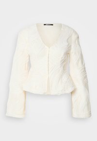 SHAPED PUFF SLEEVE BLOUSE - Bluse - creme