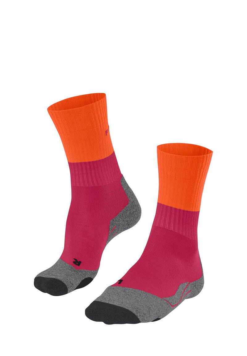FALKE TK2  - Sportsocken - flash orange