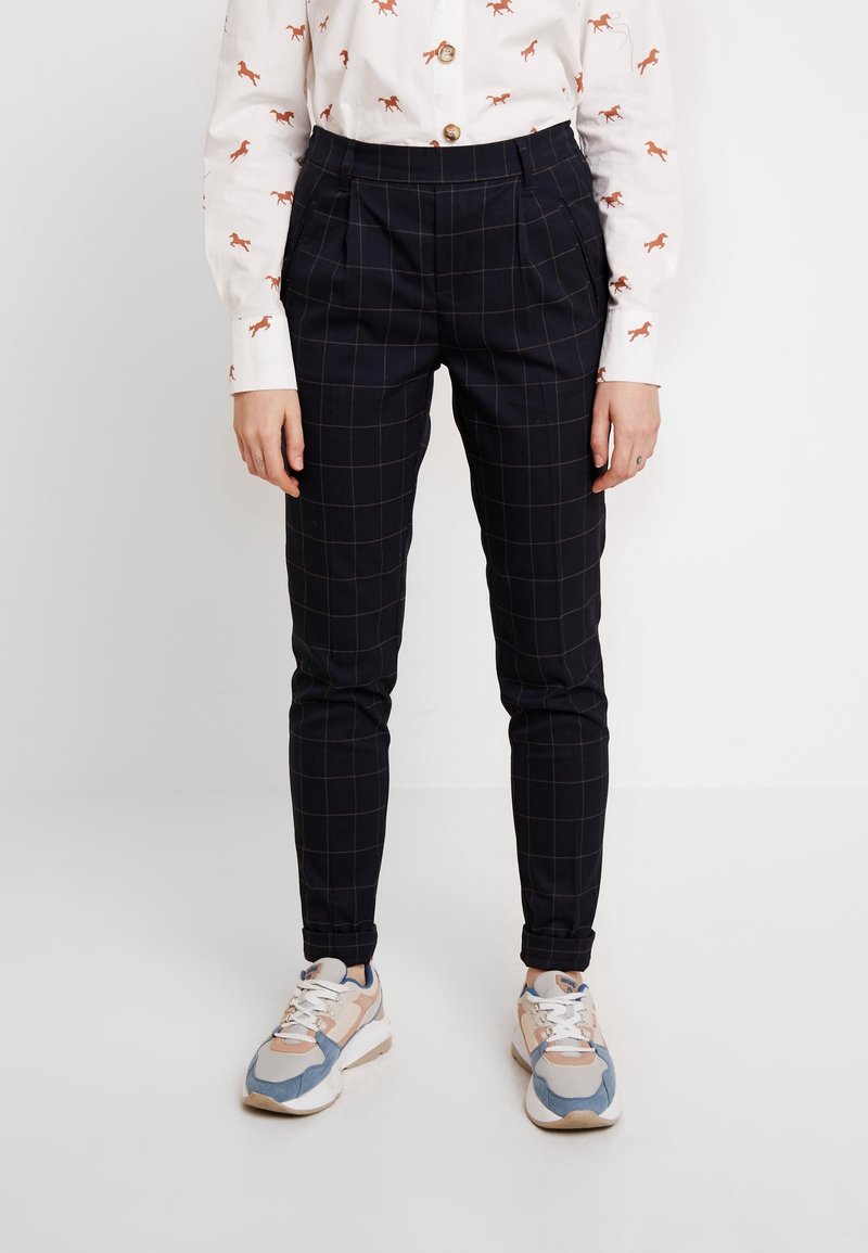 ONLY Tygbyxor - dark blue