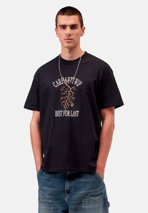 Carhartt WIP, S/S RESTRAINT T-SHIRT - T-shirt con stampa - black