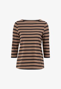 Unausgewählt, braun-schwarz gestreift