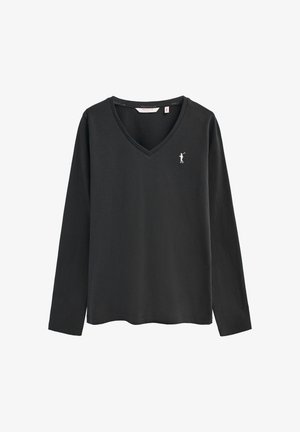 Polo Club, T-SHIRT WOMAN RIGBY GO TANDIE LONG SLEEVE REGULAR FIT - Camiseta de manga larga - black