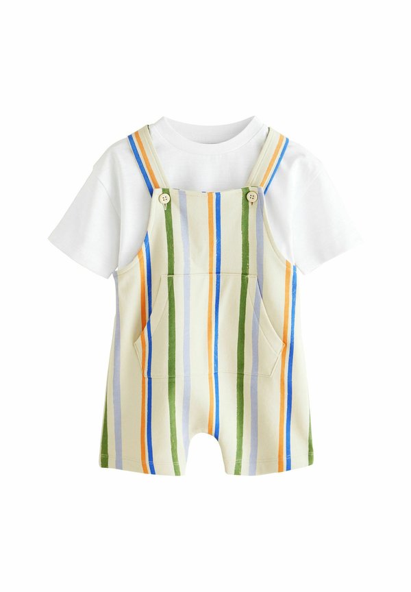 REGULAR FIT - T-Shirt basic - stone pastel stripe