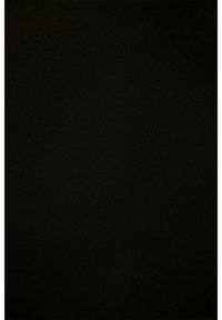 Black fabric with a smooth texture, even surface, and absence of patterns or accents, creating a uniform appearance.