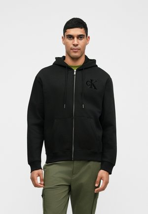 GIFT GIVING - Zip-up sweatshirt - black