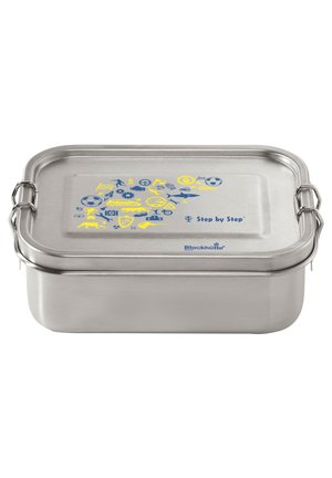 Lunch box - blue & yellow
