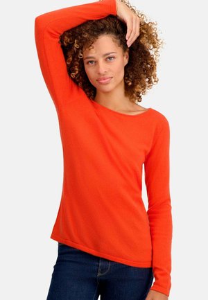 Mahogany TENNESSY-FIRST - Strickpullover - satsuma