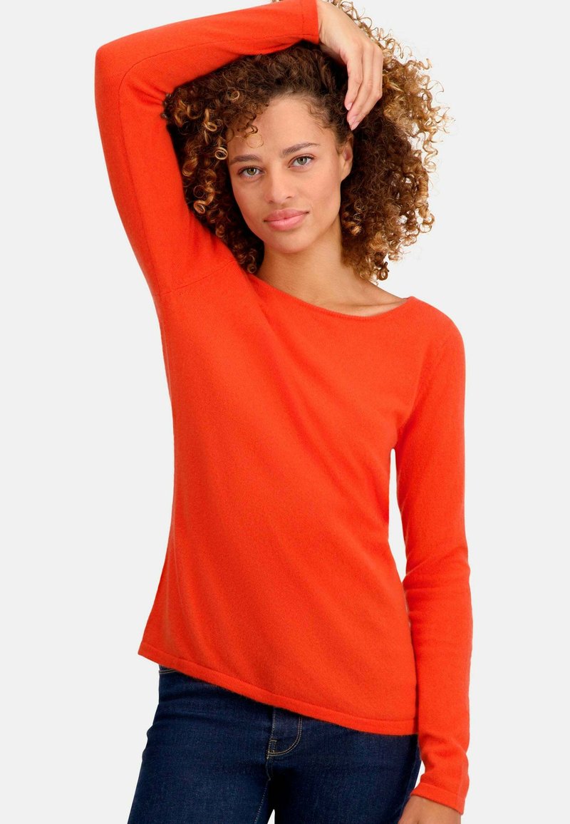 Mahogany TENNESSY-FIRST - Strickpullover - satsuma