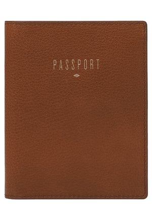 Passport holder - brown