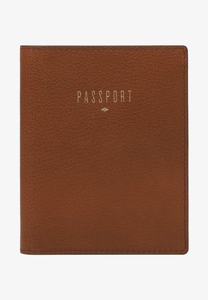 Fossil Paspoorthouder - brown