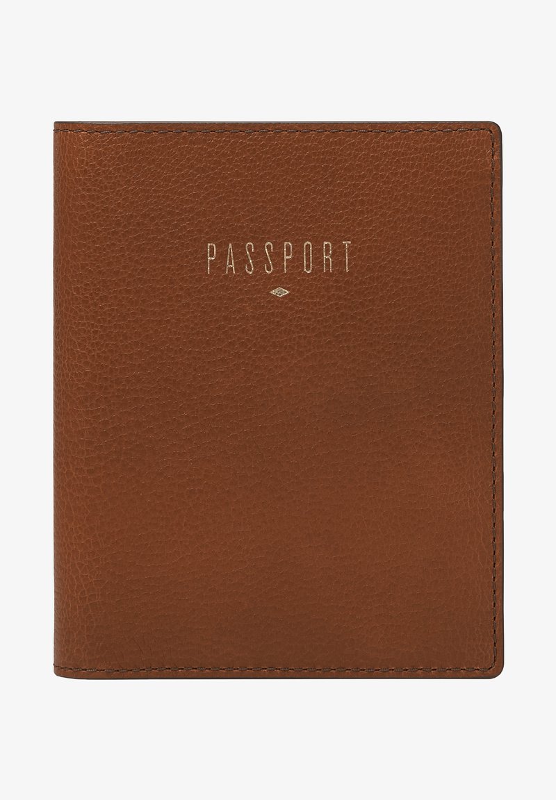 Fossil Paspoorthouder - brown