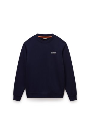 Napapijri SMALL BOX - Sweatshirt - blu marine