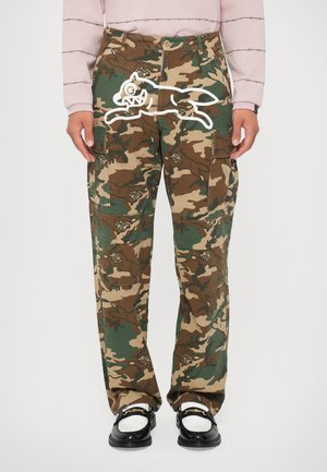 RUNNING DOG CAMO PANT - Cargobukser - green