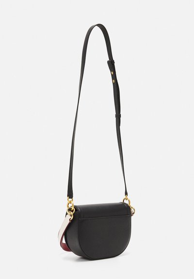 Bally CODE FLAP CROSSBODY - Borsa a tracolla - black/oro