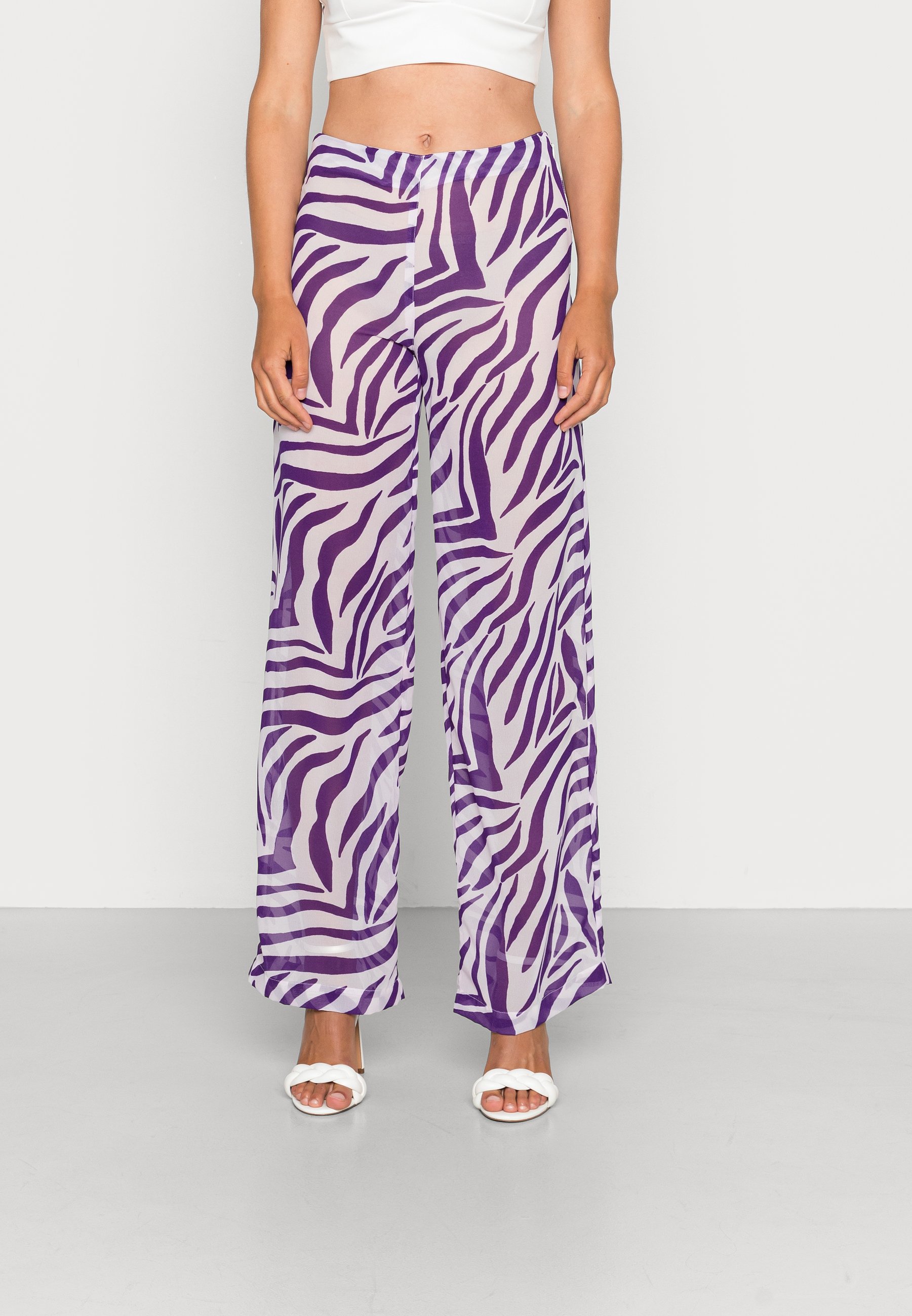 Nly by Nelly FLOWY WIDE LEG PANTS 