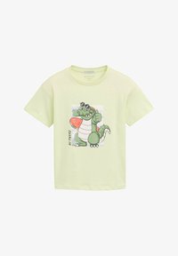 Unselected, lime cream green