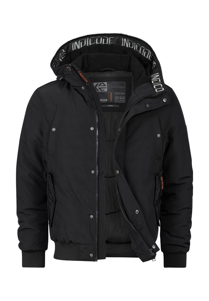 INDICODE JEANS ALBANOS - Winter jacket - black - Zalando