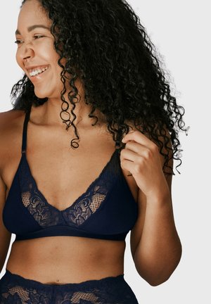 Erlich Textil CUP CLARA - Triangel BH - blau