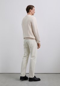 Scalpers SELVEDGE - Džíny Straight Fit - ecru