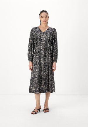 JDYCAROLINE SLIT MIDI DRESS - Hverdagskjole - december sky