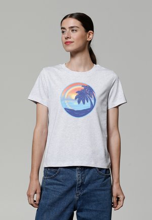 watapparel T-shirt imprimé - cool heather grey