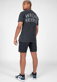 Wrong Friends ORLANDO - Triko s potiskem - washed grey