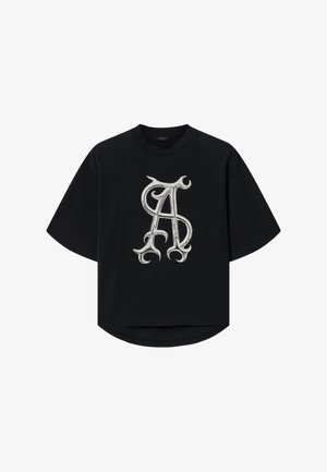 AllSaints, REFLEX AMELIE TEE - T-shirt con stampa - black