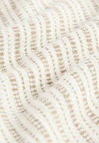 REGULAR FIT - STRIPE - Tracksuit bottoms - neutral ecru