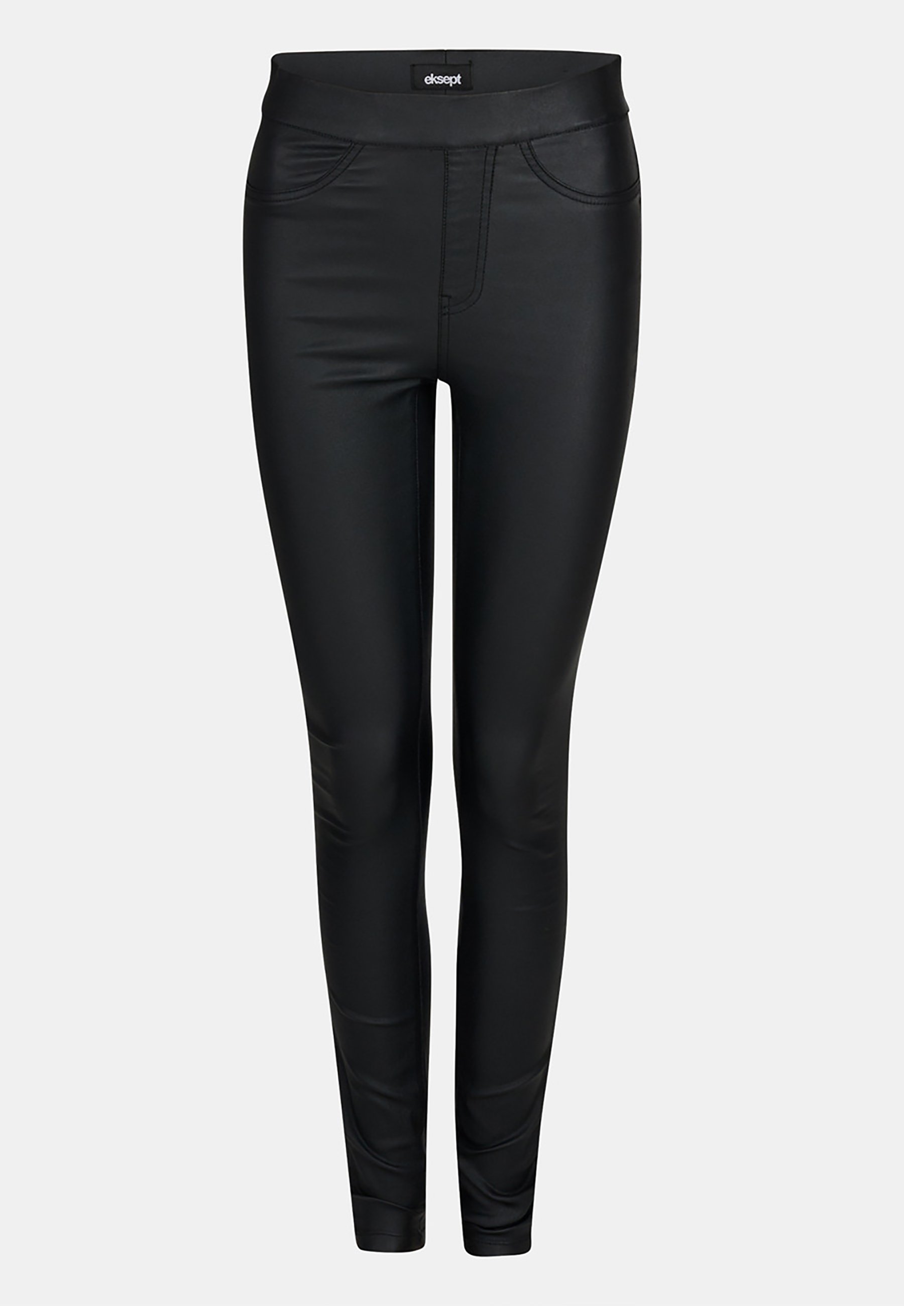 Eksept by Shoeby CYRY TREGGING - Stoffhose - black/schwarz - Zalando.de