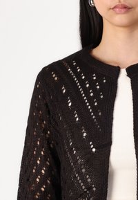 JDY Chaqueta de punto - black