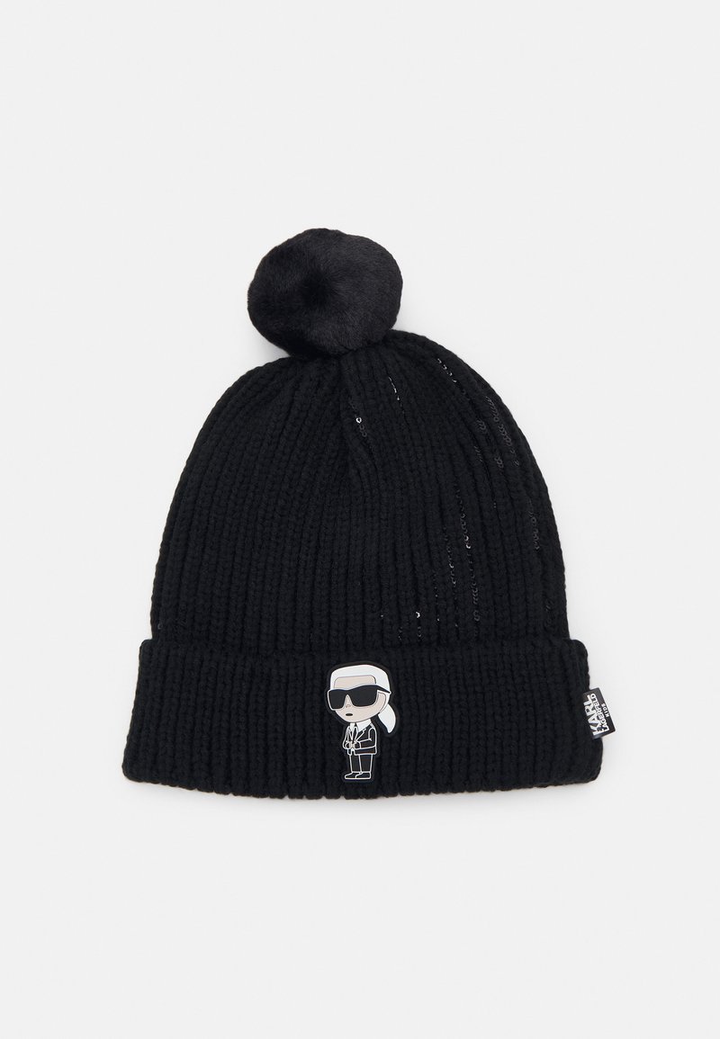 KARL LAGERFELD KIDS BONNET UNISEX - Bonnet - black