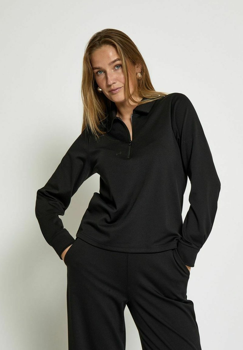 PEPPERCORN KENDALL GRS - Top dugih rukava - black