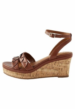 FOREVER COMFORT®  - Wedge sandals - tan brown