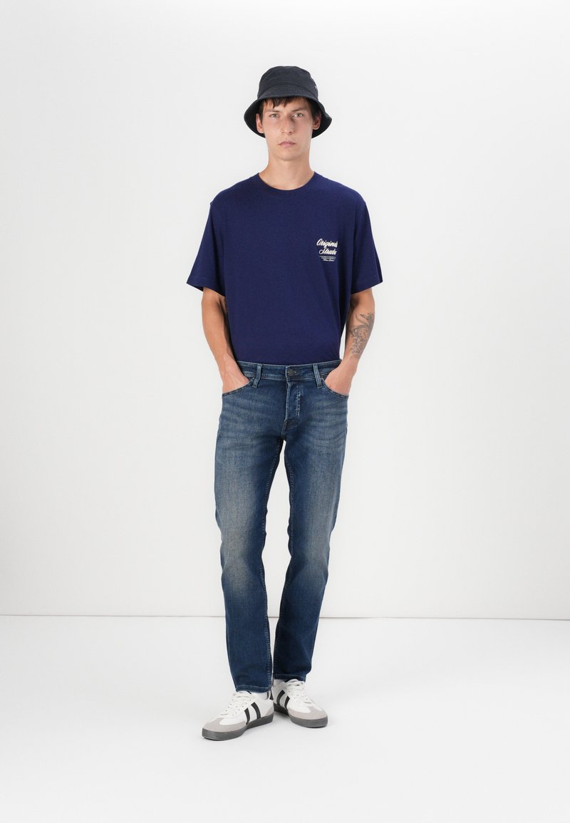 jack & jones Relaxed fit jeans blauw denim/bluedenim
